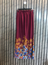Waist 30  Length 40  Fabric Silk Fashion Skirts for Women