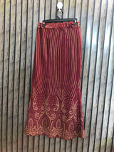 Waist 30  Length 40  Fabric Silk Western Fashion Skirts