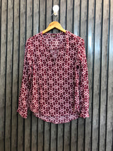 Chest 17  Lenght 24 to 26  Fabric linen Women's Everyday Full Sleeve Top