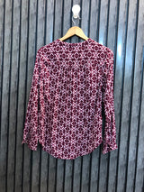 Chest 17  Lenght 24 to 26  Fabric linen Women's Everyday Full Sleeve Top