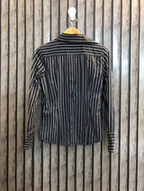 Chest 20  Length 23.5  Fabric Cotton Silk Women's Fashion Casual Top