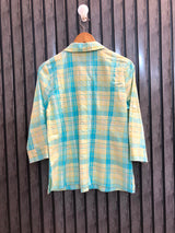 Chest 17  Length 23  Fabric Cotton Women's Smart Casual Top