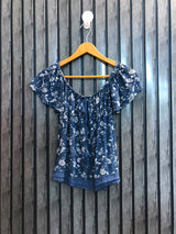 Chest 17  Lenght 14  Fabric rayon Western Branded Women's Half Sleeve Tops