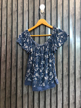 Chest 17  Lenght 14  Fabric rayon Western Branded Women's Half Sleeve Tops