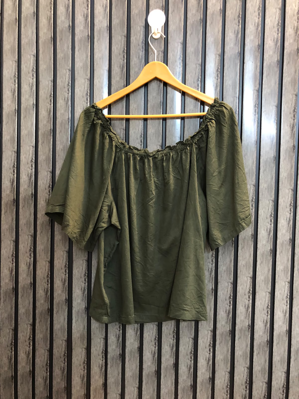 Chest 22  Lenght 18  Fabric cotton Women's Casual Half Sleeve Tops