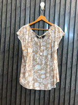 Chest 21  Lenght 23  Fabric cotton silk Women's Western Tops