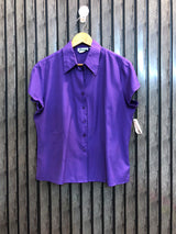 Chest 20  Lenght 22  Fabric cotton silk Women's Casual Half Sleeve Tops