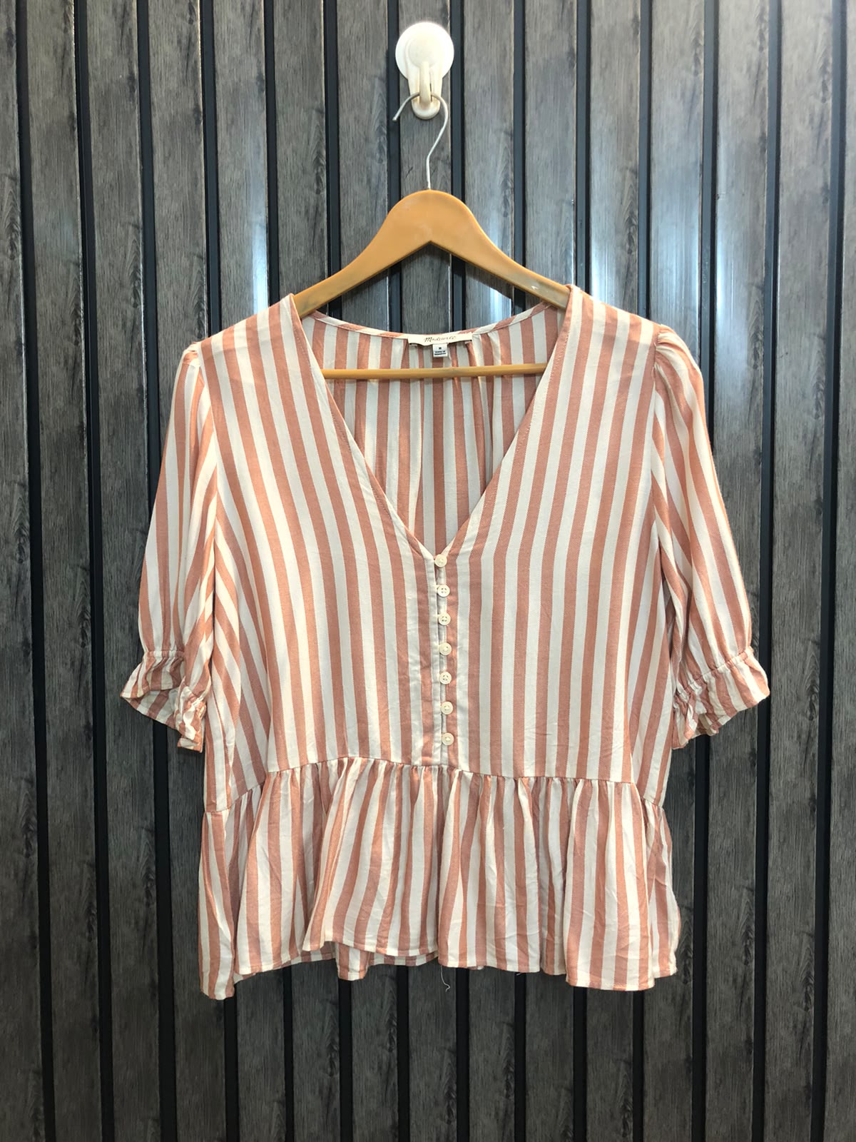 Chest 19  Lenght 21  Fabric linen Women's Everyday Half Sleeve Tops