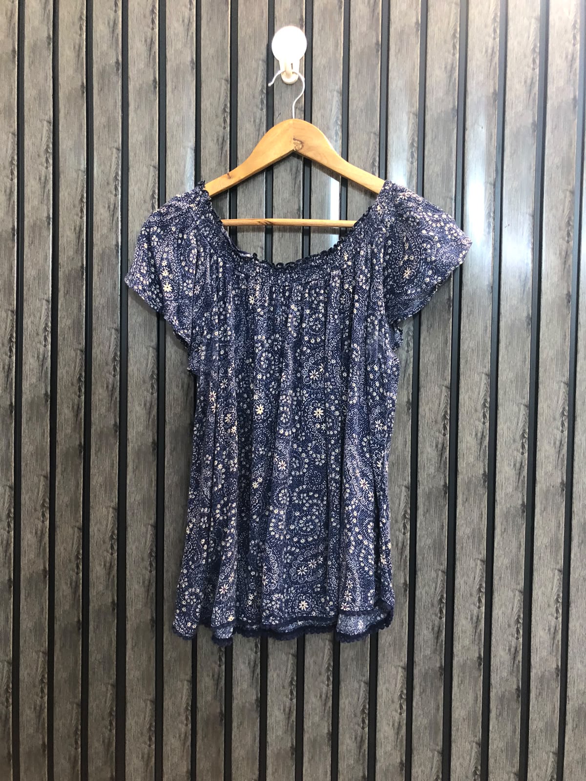 Chest 20  Lenght 19  Fabric rayon Women's Half Sleeve Top Selection