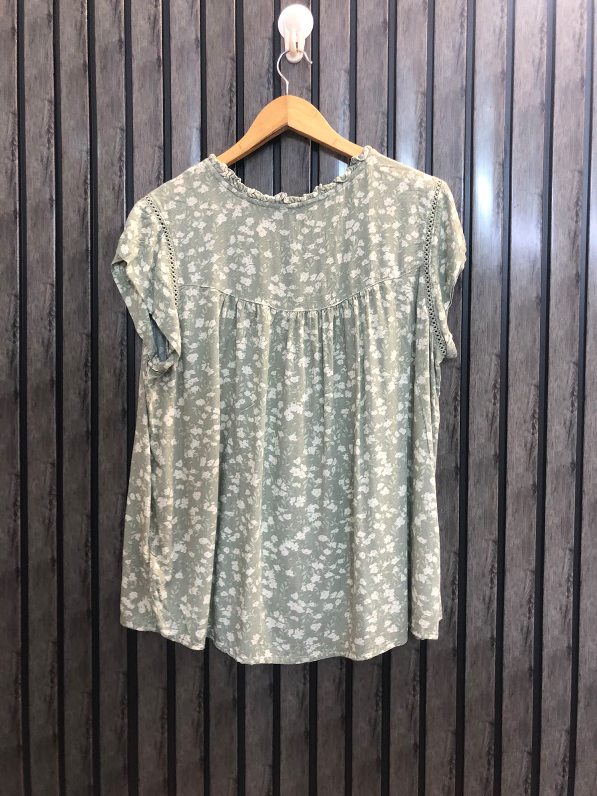 Chest 21  Lenght 24  Fabric linen Ladies' Western Half Sleeve Tops