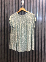 Chest 21  Lenght 24  Fabric linen Ladies' Western Half Sleeve Tops