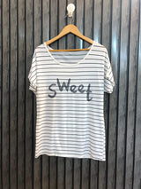 Chest small to medium  baggy style  Lenght 26 Women's Fashion T-Shirts Collection