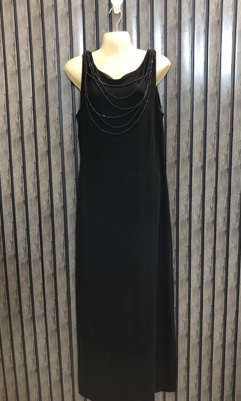 Chest 22  Lenght 55  Fabric silk Elegant Long Maxi Dresses for Modern Women