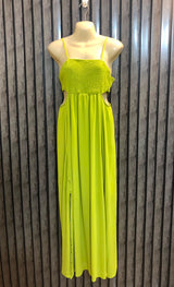 Chest 20  Lenght 50  Fabric chiffon Women's Casual Western Long Maxi Dresses