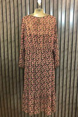Chest 22  Lenght 49  Fabric chiffon Party Wear Branded Long Maxi Dresses