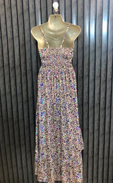 Chest small  Lenght 39 to 55  Fabric silk Designer Women's Western Maxi Dresses