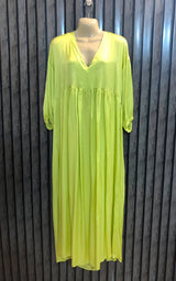 Chest 19  Lenght 50  Fabric silk Premium Quality Women's Maxi Dresses