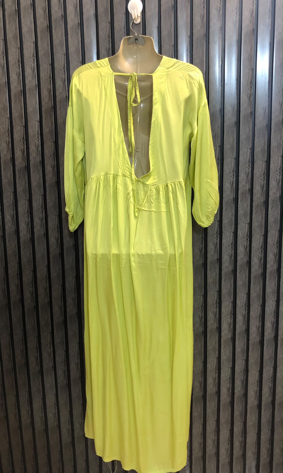 Chest 19  Lenght 50  Fabric silk Premium Quality Women's Maxi Dresses
