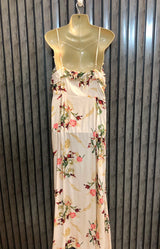 Chest 20  Lenght 56  Fabric linen Branded Women's Summer Maxi Dresses