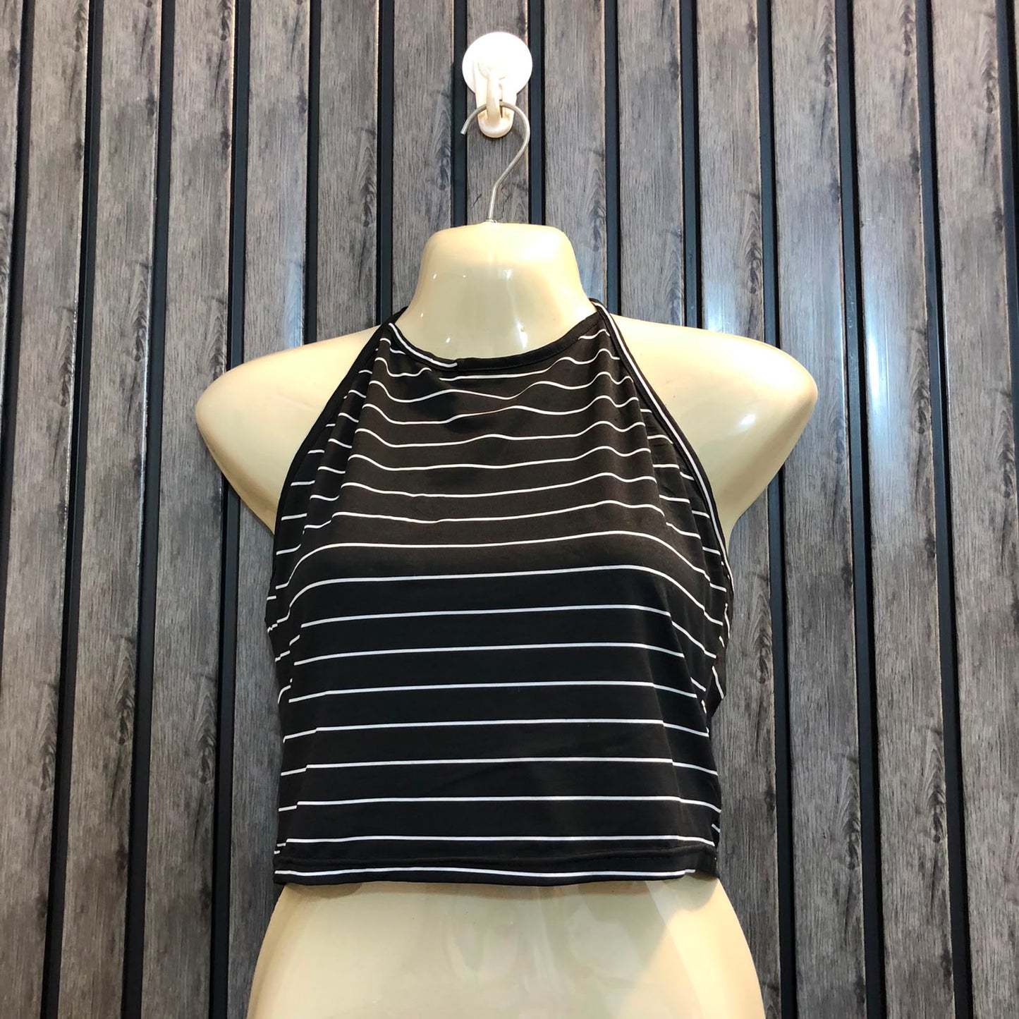 Chest 20  Length 13  Fabric Silk Jersey Modern Western Crop Tops