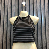 Chest 20  Length 13  Fabric Silk Jersey Modern Western Crop Tops