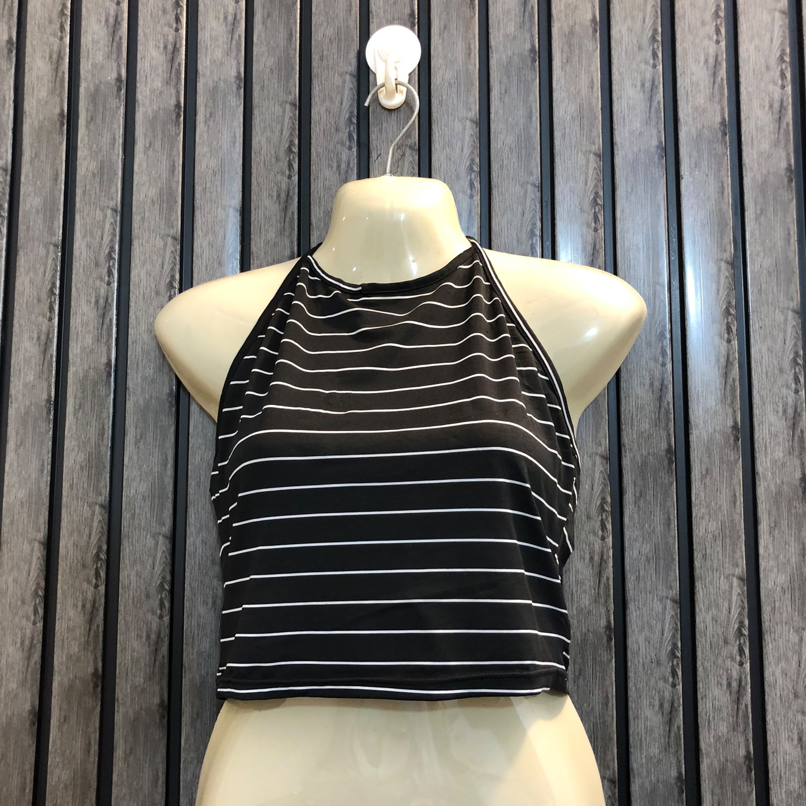 Chest 20  Length 13  Fabric Silk Jersey Modern Western Crop Tops