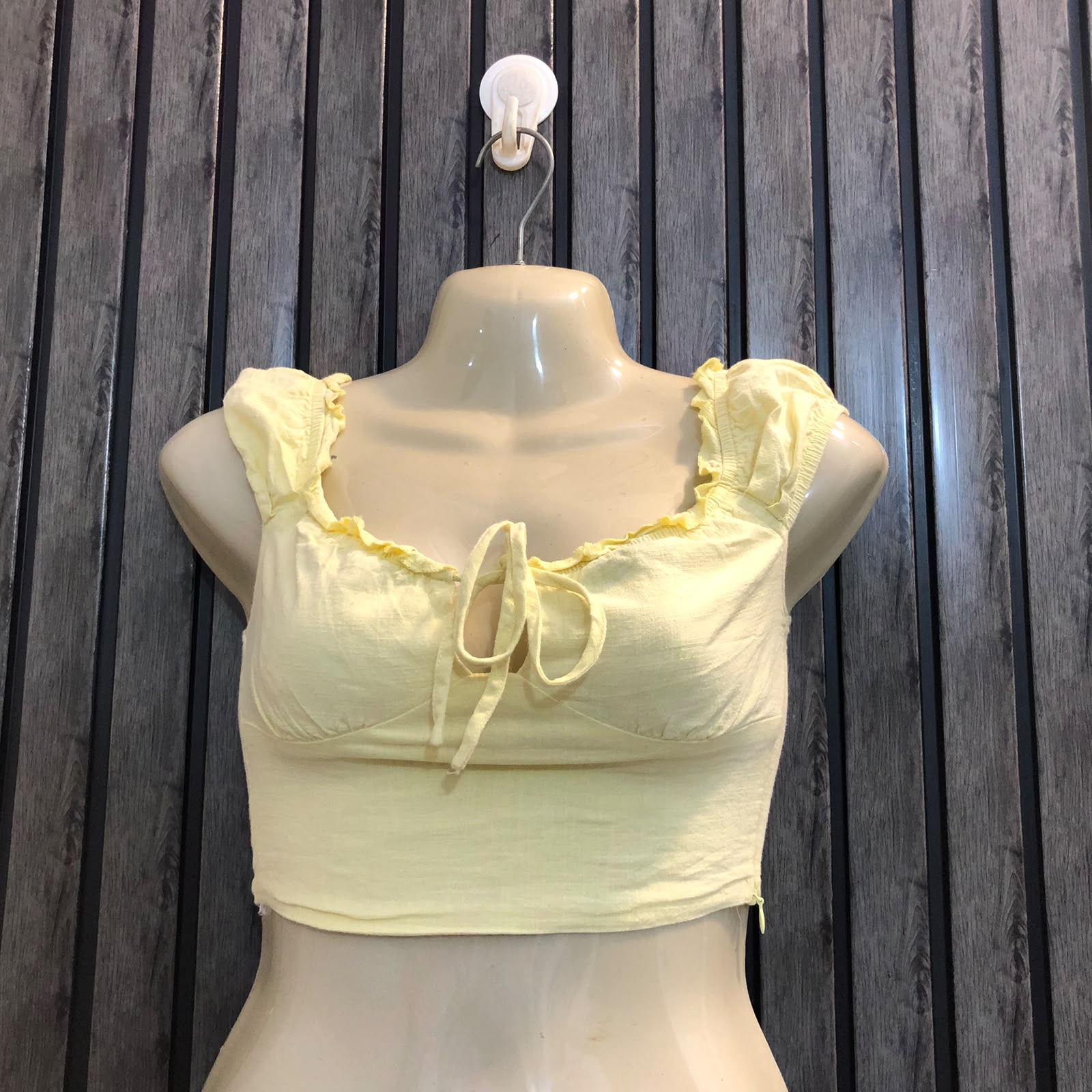 Chest 15  Length 10  Fabric Cotton Premium Western Crop Tops