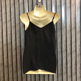 Chest 17  Length 22  Fabric Chiffon Fashion Forward Crop Tops