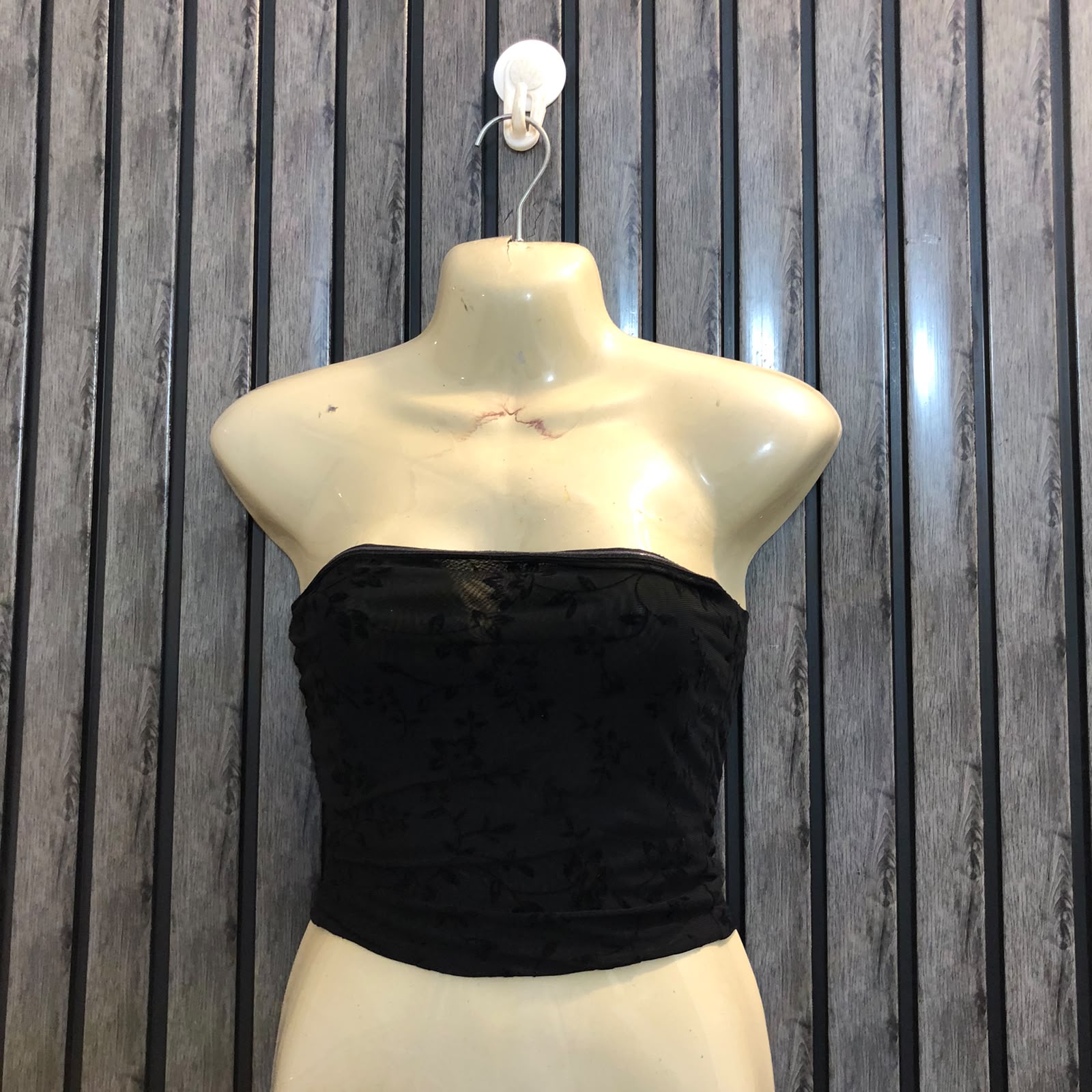 Chest 17  Length 7  Fabric Net Women's Stylish Crop Collection
