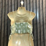 Chest Large  Length 11  Fabric Rayon Everyday Women's Crop Tops