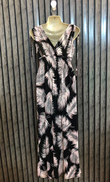 Chest 21  Lenght 52  Fabric silk jersey Chic Women's Maxi Dress Boutique