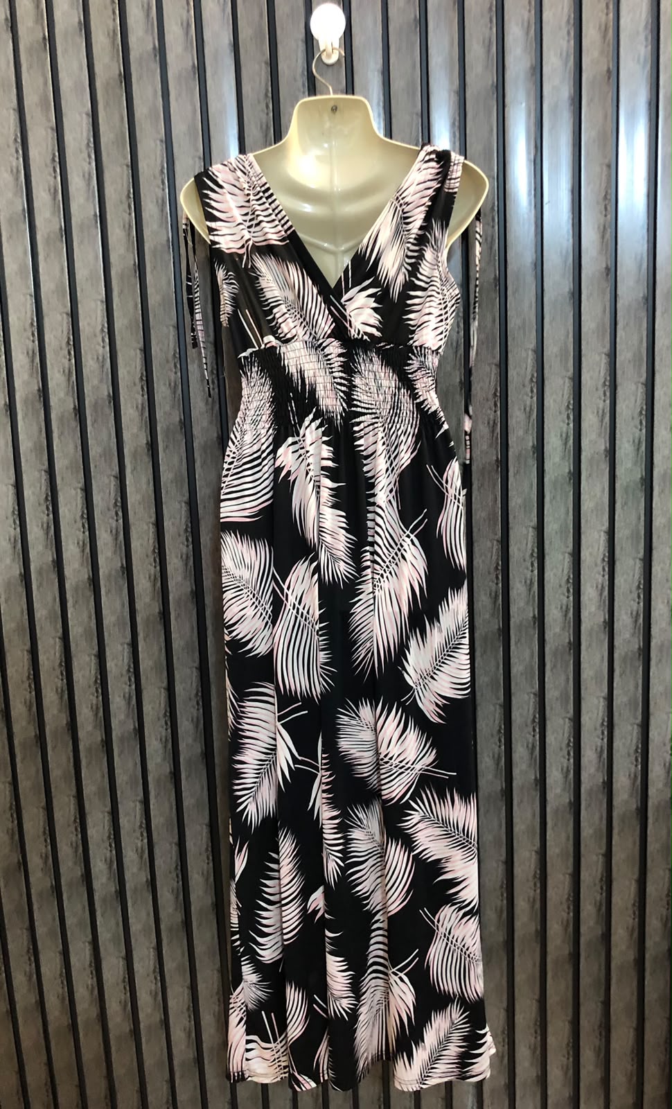 Chest 21  Lenght 52  Fabric silk jersey Chic Women's Maxi Dress Boutique