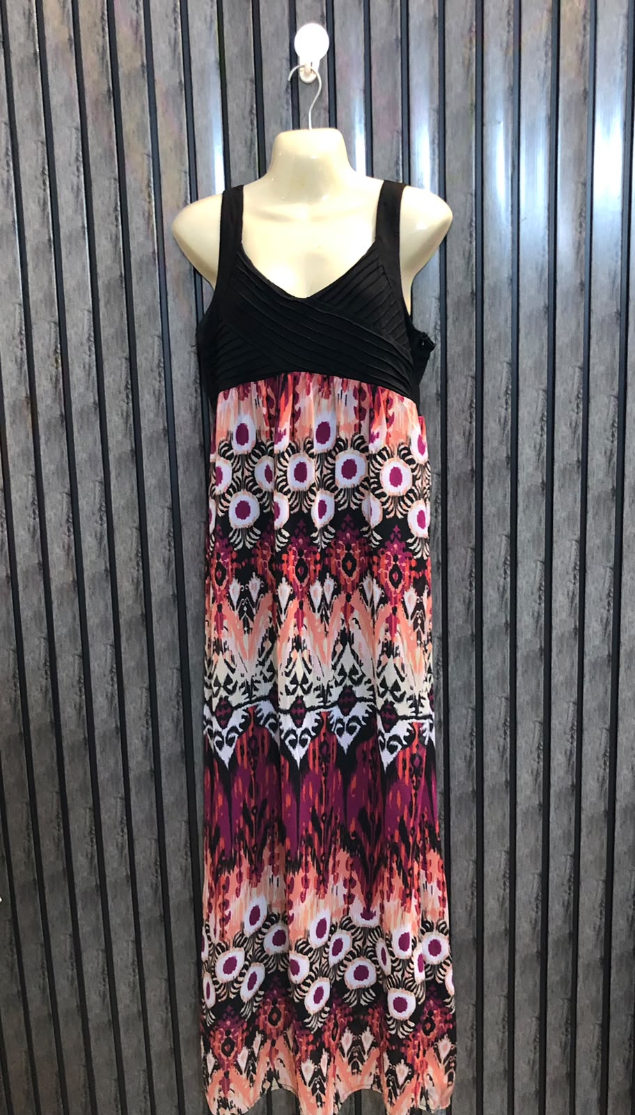 Chest 20  Lenght 56  Fabric chiffon Elegant Women's Fashion Hub