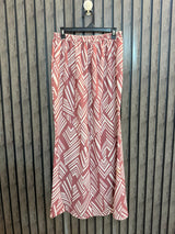 Waist 36  Length 41  Fabric Silk Classic Women's Skirt