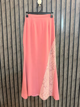 Waist 31  Length 47  Fabric Chiffon Women's Trend Skirt