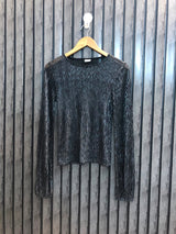 Chest 18  Lenght 21  Fabric net jersey Elegant Western Party Wear Tops