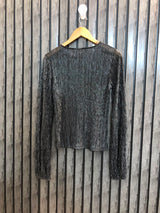 Chest 18  Lenght 21  Fabric net jersey Elegant Western Party Wear Tops