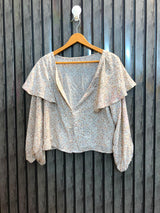 Chest 18  Lenght 18.5  Fabric Silk Women's Signature Tops