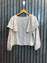 Chest 18  Lenght 18.5  Fabric Silk Women's Signature Tops
