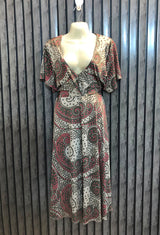 Chest 19  Length 44  Fabric Silk Jersey Branded Women's Long Maxi Dresses