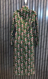 Chest 17  Length 47  Fabric Silk Women's Western Long Maxi Collection