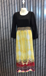 Chest 15  Length 47  Fabric Chiffon Long Maxi Dresses