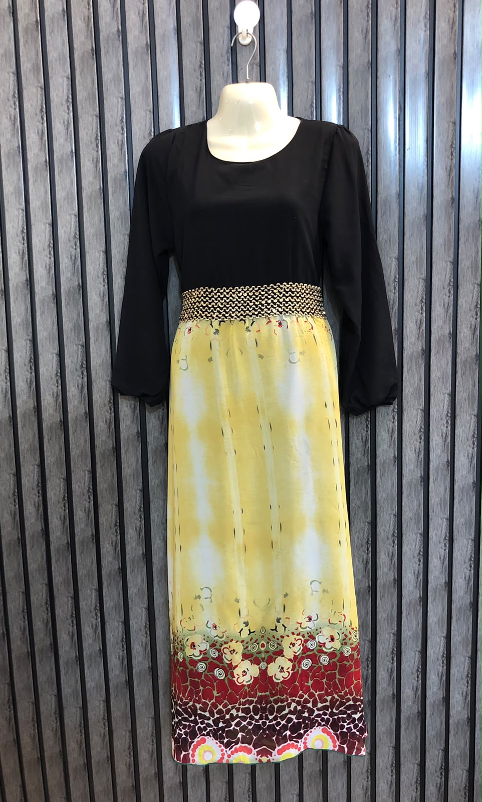 Chest 15  Length 47  Fabric Chiffon Long Maxi Dresses