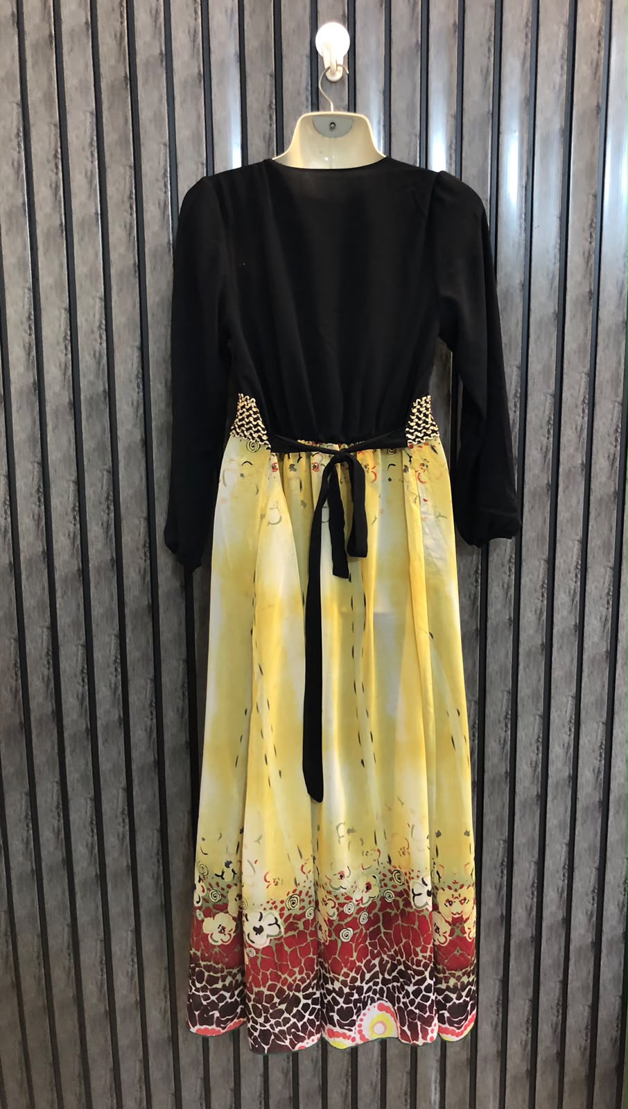 Chest 15  Length 47  Fabric Chiffon Long Maxi Dresses