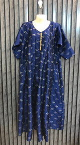 Chest 20  Length 49  Fabric Silk Women's Fashion Maxi Dresses