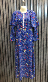 Chest 16  Length 52  Fabric Silk Elegant Women's Long Maxi Dress