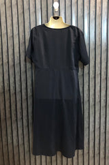 Chest 20  Length 42  Fabric Silk Women's Designer Long Maxi Dress
