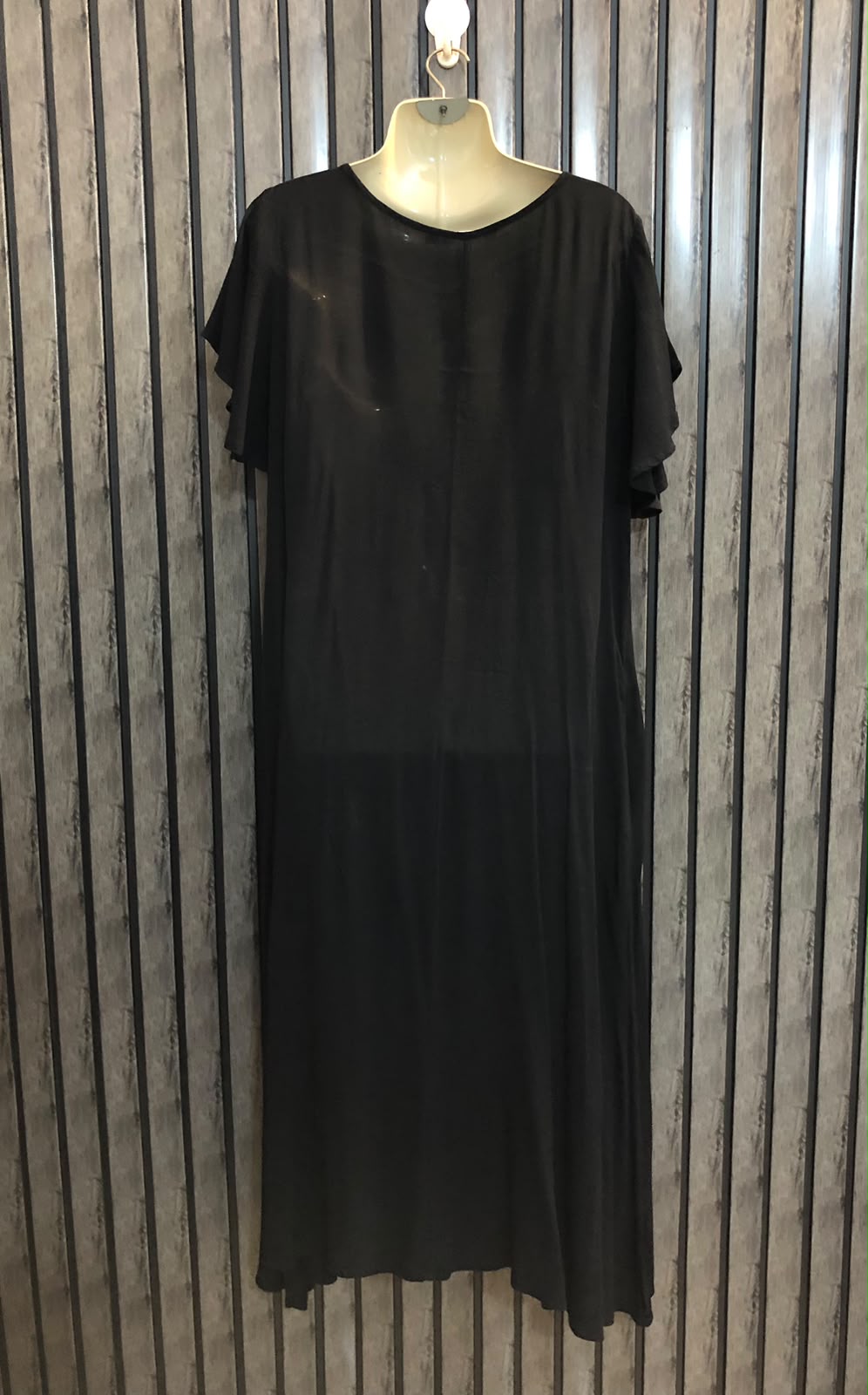 Chest 21  Length 47  Fabric Chiffon Women's Exclusive Long Maxi Dress