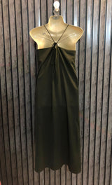 Chest 16  Length 43  Fabric Silk Branded Women's Maxi Dress Collection