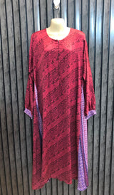 Chest 20  Length 50  Fabric Silk Women's Graceful Long Maxi Dress